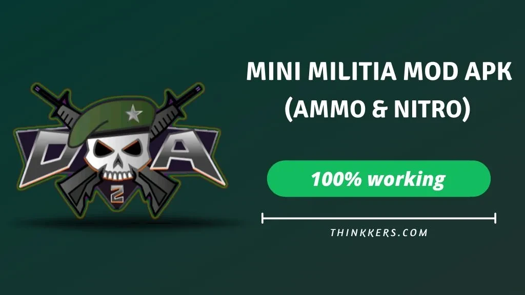 mini militia unlimited ammo nitro bomb mod apk download