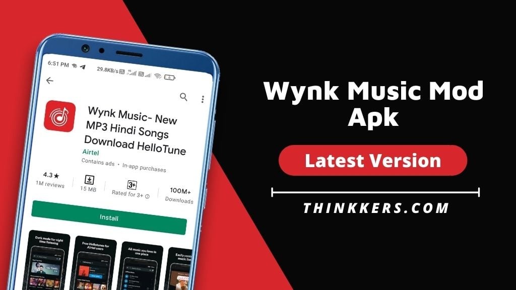 Wynk Music Mod Apk v3.12.1.1 (Ad Removed)  Thinkkerz